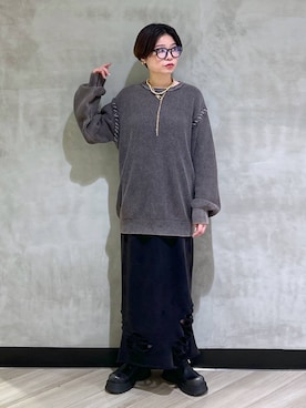 ミラさん（レディース・162cm）の冬コーディネート