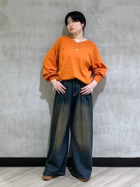 「アイテム（その他）」を使った、ミラさん（レディース・162cm・30代）の秋コーディネート