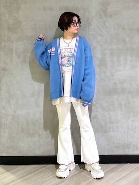 「アイテム（アクセサリー）」を使った、ミラさん（レディース・162cm・30代）の秋コーディネート