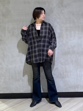 「PAGEBOY（ページボーイ）のアイテム」を使った、ミラさん（レディース・162cm）の秋コーディネート