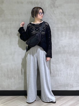 「PAGEBOY（ページボーイ）のアイテム（パンツ）」を使った、ミラさん（レディース・162cm）の春コーディネート