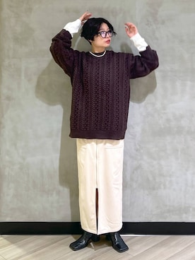 ミラさん(レディース・162cm)の冬コーディネート