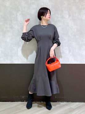 「PBLIM（ページボーイリム）のアイテム（アクセサリー）」を使った、ミラさん（レディース・162cm）の夏コーディネート