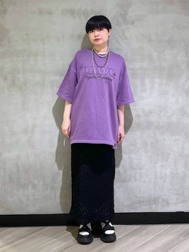 「高見え」｜「アイテム（サンダル）」を使った、ミラさん（レディース・162cm）の夏コーディネート
