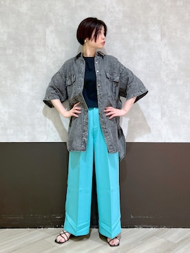 「pageboy」｜ミラさん（レディース・162cm）の夏コーディネート
