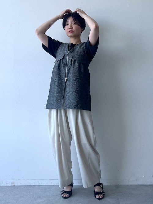 【user_5b664217】ページ セール】【WEB限定】DAILY ZIPロングベスト（ベスト）｜PAGEBOY