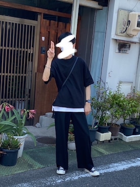 「Paul Smith（ポールスミス）のアイテム（腕時計）」を使った、Ryusuさん（メンズ・175cm）の夏コーディネート