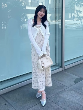 「archives（アルシーヴ）のアイテム（トップス）」を使った、archivesさん（レディース・160cm）の春コーディネート