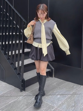 archivesさん（レディース・157cm）の秋コーディネート