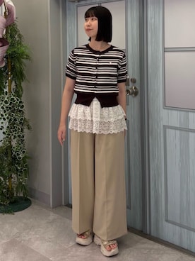 archivesさん（レディース・155cm）の夏コーディネート