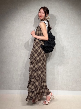 「archives（アルシーヴ）のアイテム」を使った、archivesさん（レディース・155cm）の夏コーディネート