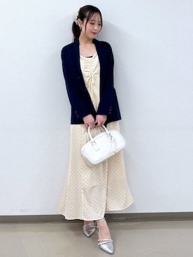 「archives（アルシーヴ）のアイテム（ジャケット/アウター）」を使った、archivesさん（レディース・162cm）の春コーディネート