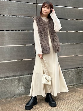 「archives（アルシーヴ）のアイテム（その他アウター）」を使った、archivesさん（レディース・157cm）の夏コーディネート