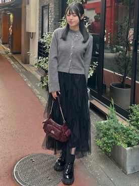 「アイテム（アンサンブル）」を使った、archivesさん（レディース・159cm）の冬コーディネート