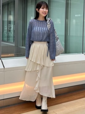 「archives（アルシーヴ）のアイテム」を使った、archivesさん（骨格ナチュラル・レディース・160cm）の秋コーディネート
