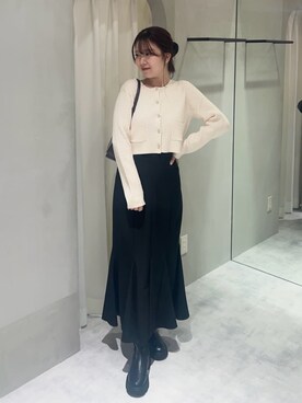 「綺麗めコーデ」｜「アイテム（ブーツ）」を使った、archivesさん（レディース・162cm）の冬コーディネート