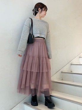 archivesさん（レディース・162cm）の冬コーディネート