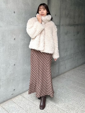 「archives（アルシーヴ）のアイテム（ジャケット/アウター）」を使った、archivesさん（レディース・160cm）の秋コーディネート