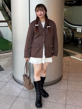 「archives（アルシーヴ）のアイテム」を使った、archivesさん（骨格ストレート・レディース・156cm）の秋コーディネート