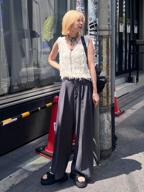 ２ＷＡＹフリンジニットベスト