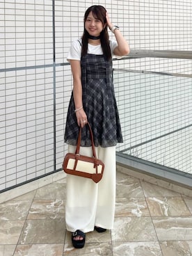 「archives（アルシーヴ）のアイテム（ワンピース/ドレス）」を使った、archivesさん（レディース・152cm）の夏コーディネート