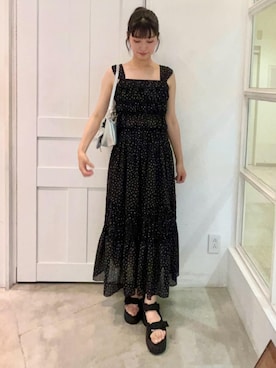 「archives（アルシーヴ）のアイテム（ワンピース/ドレス）」を使った、archivesさん（レディース・164cm）の夏コーディネート