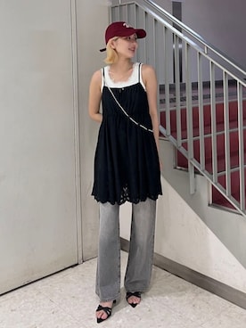 「archives（アルシーヴ）のアイテム（ワンピース/ドレス）」を使った、archivesさん（レディース・159cm）の夏コーディネート