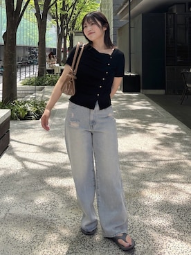 「archives（アルシーヴ）のアイテム」を使った、archivesさん（骨格ストレート・レディース・157cm）の春コーディネート