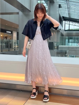 「archives（アルシーヴ）のアイテム」を使った、archivesさん（骨格ストレート・レディース・162cm）の夏コーディネート