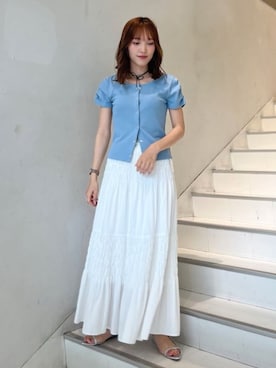 「archives（アルシーヴ）のアイテム」を使った、archivesさん（レディース・158cm）の夏コーディネート