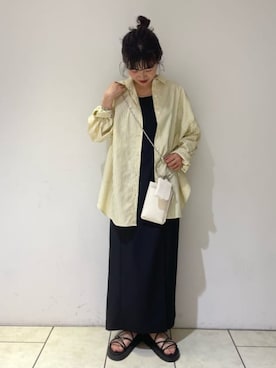 「archives（アルシーヴ）のアイテム（PC・スマホグッズ/家電）」を使った、archivesさん（レディース・151cm）の春コーディネート