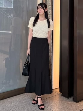 「archives（アルシーヴ）のアイテム」を使った、archivesさん（レディース・159cm）の夏コーディネート