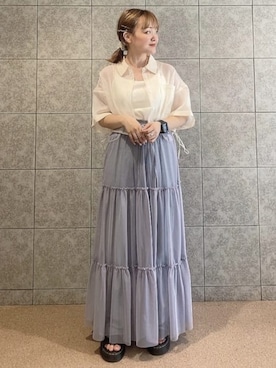「アルシーヴ(archives)」｜archivesさん（レディース・148cm）の夏コーディネート