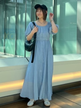 「archives（アルシーヴ）のアイテム（ワンピース/ドレス）」を使った、archivesさん（レディース・161cm）の春コーディネート