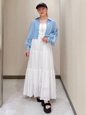 「archives（アルシーヴ）のアイテム（ワンピース/ドレス）」を使った、archivesさん（レディース・150cm）の春コーディネート