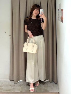 「archives（アルシーヴ）のアイテム」を使った、archivesさん（レディース・164cm）の夏コーディネート