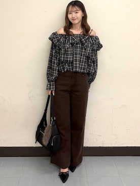 「デート/ロマンティック」｜archivesさん（レディース・158cm）の秋コーディネート