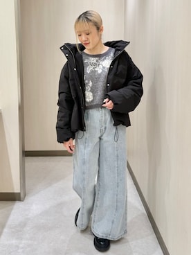 「archives（アルシーヴ）のアイテム（ジャケット/アウター）」を使った、archivesさん（レディース・150cm）の冬コーディネート