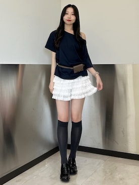 「archives（アルシーヴ）のアイテム」を使った、archivesさん（骨格ストレート・レディース・160cm）の春コーディネート