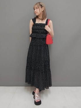 「archives（アルシーヴ）のアイテム（ワンピース/ドレス）」を使った、archivesさん（レディース・162cm）の夏コーディネート