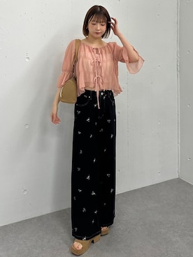 「archives（アルシーヴ）のアイテム」を使った、archivesさん（レディース・157cm）の夏コーディネート