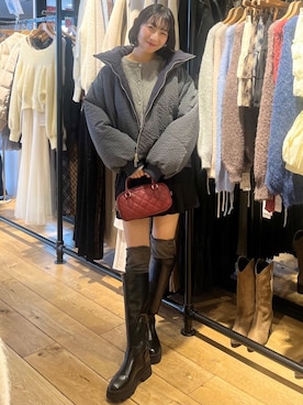 「archives（アルシーヴ）のアイテム」を使った、archivesさん（レディース・160cm）の冬コーディネート