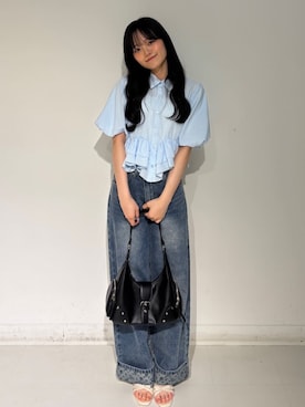 「archives（アルシーヴ）のアイテム（パンツ）」を使った、archivesさん（レディース・161cm）の夏コーディネート