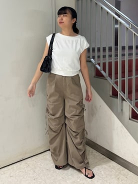 「アイテム（スウェット）」を使った、archivesさん（レディース・165cm）の夏コーディネート