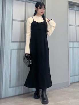 「archives（アルシーヴ）のアイテム」を使った、archivesさん（レディース・160cm）の冬コーディネート