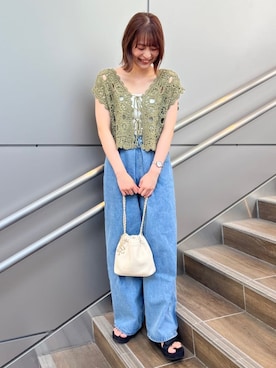 「archives（アルシーヴ）のアイテム」を使った、archivesさん（骨格ストレート・レディース・162cm）の夏コーディネート