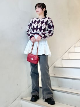 archivesさん（レディース・162cm）の冬コーディネート