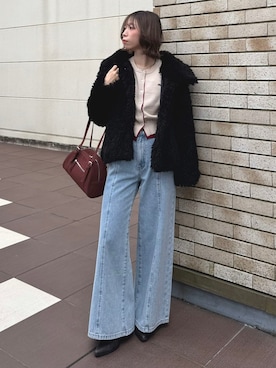 「archives（アルシーヴ）のアイテム（ジャケット/アウター）」を使った、archivesさん（レディース・152cm）の秋コーディネート