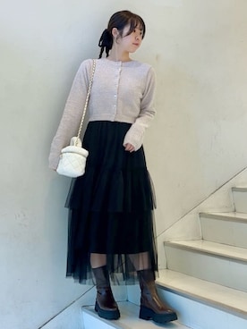 archivesさん（レディース・162cm）の冬コーディネート