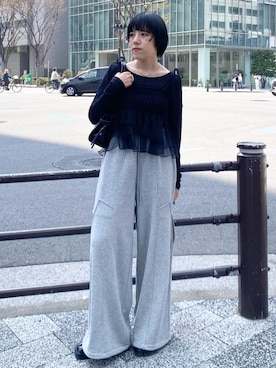 「archives（アルシーヴ）のアイテム」を使った、archivesさん（骨格ストレート・レディース・155cm）の春コーディネート